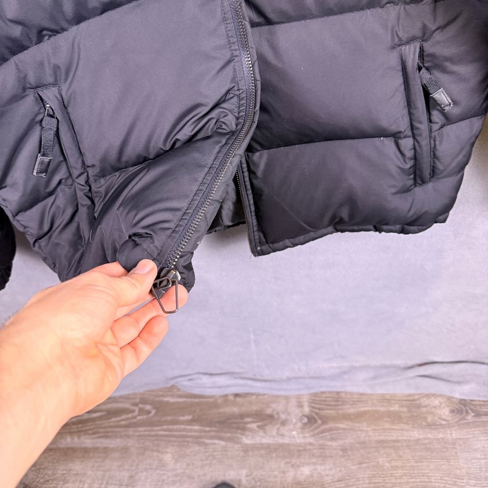 VTG Y2K Old Navy Down Puffer Jacket Mens Large Star Quilted Gorpcore Grunge - Picture 4 of 13